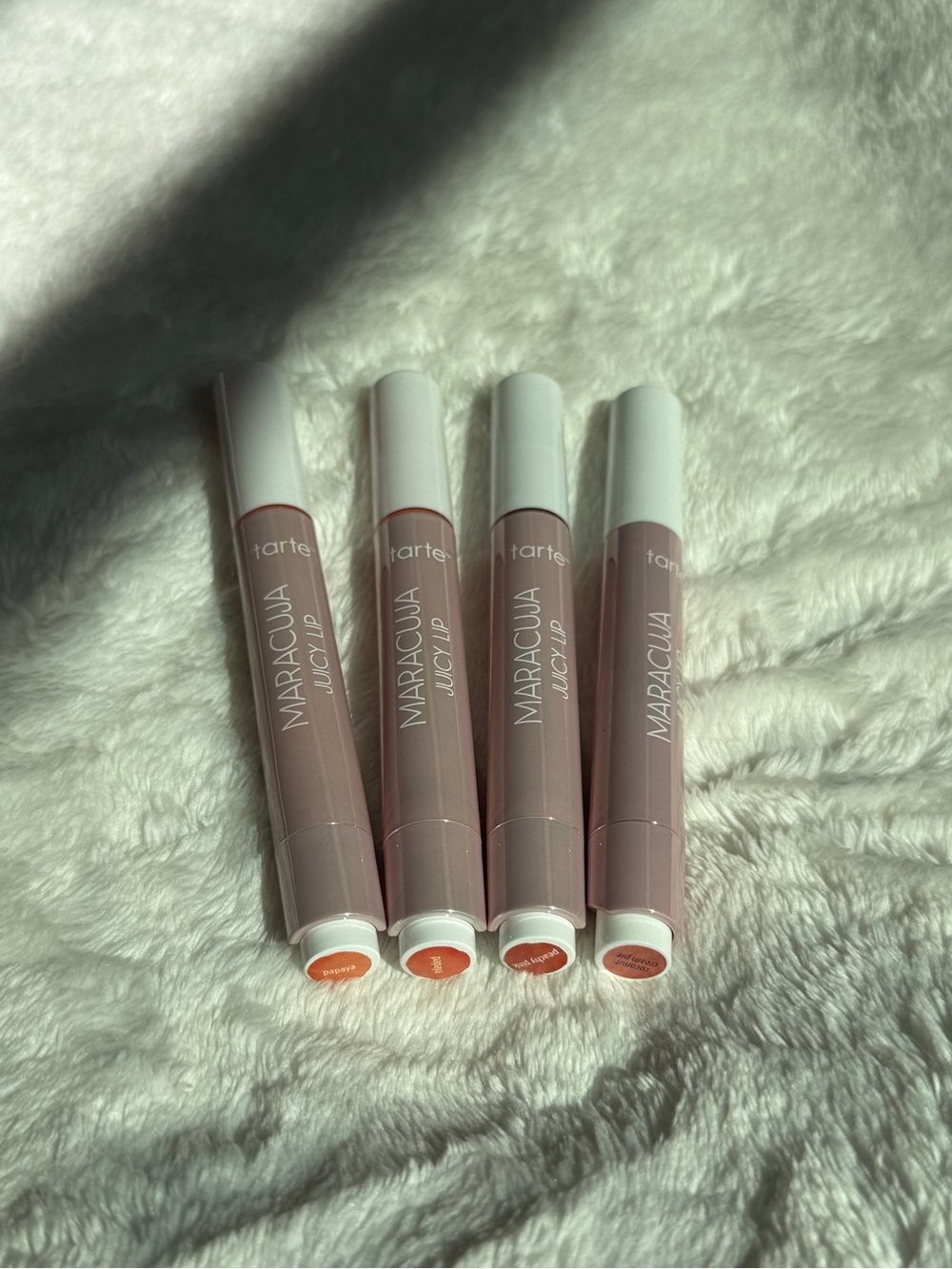 4 Tarte Maracuja Juicy Lip Balm’s